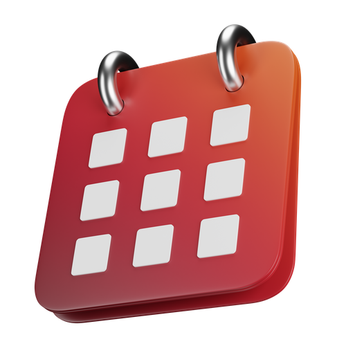 Calendário 3D de entrega ágil